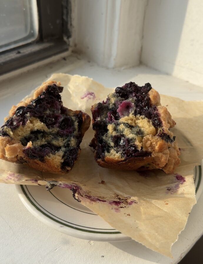 Blueberry Coffee Cake Muffins